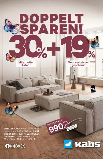 Doppelt sparen!
