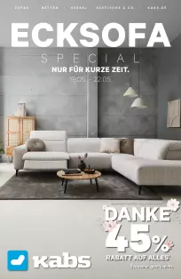 Wochenspecial - Ecksofas