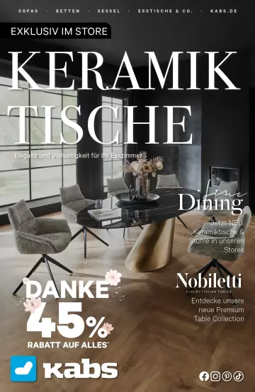 Keramiktische