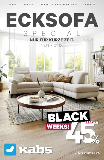 Wochenspecial - Ecksofas