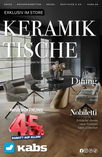 Keramiktische