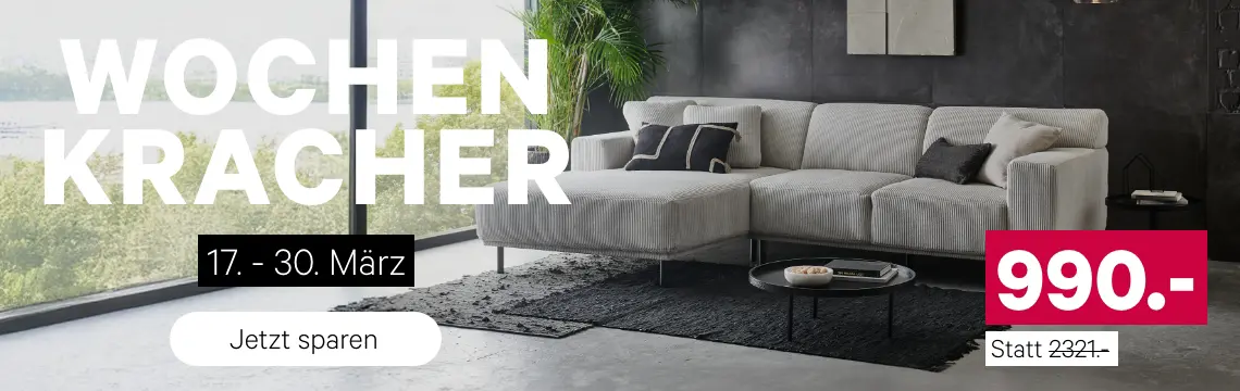 Wochen Kracher - Ecksofa Malcuken II