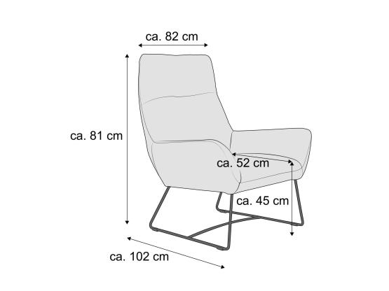 Sessel Cabella II Kabs