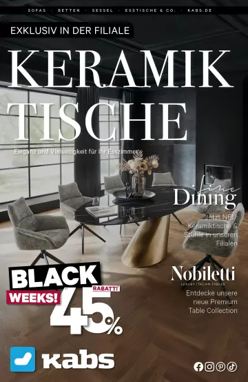 Keramiktische