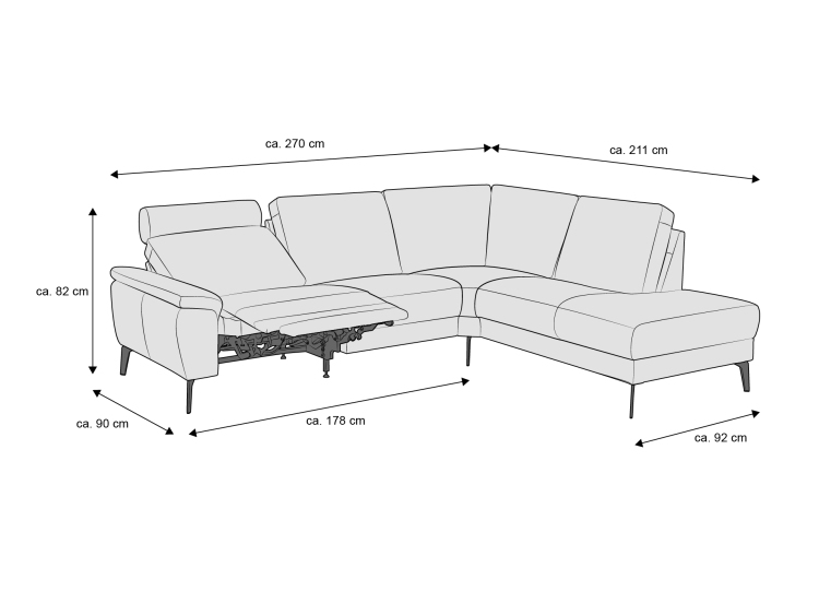 Ecksofa Kalino
