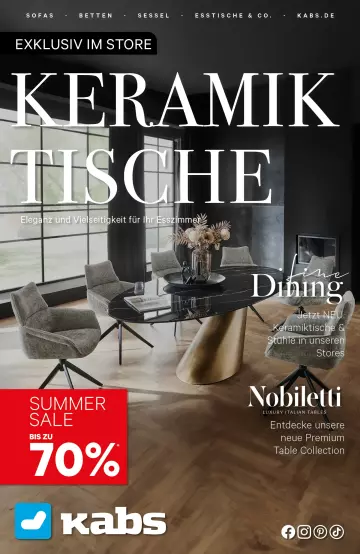 Keramiktische