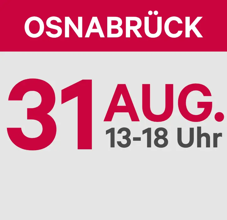 Verkaufsoffener Sonntag in Osnabrück