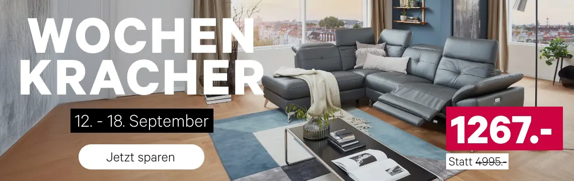 Wochen Kracher - Ecksofa Geoff