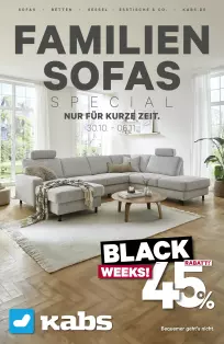 Wochenspecial - Familiensofas
