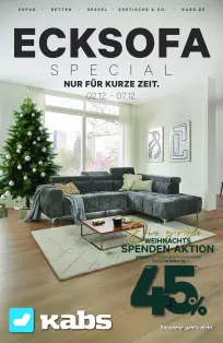Wochenspecial - Ecksofas - Dezember