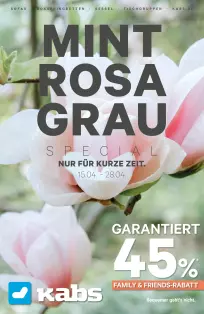 Wochenspecial - Mint-Rosa-Grau