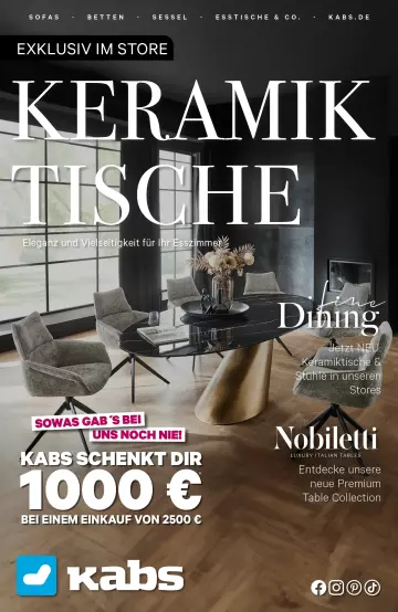 Keramiktische